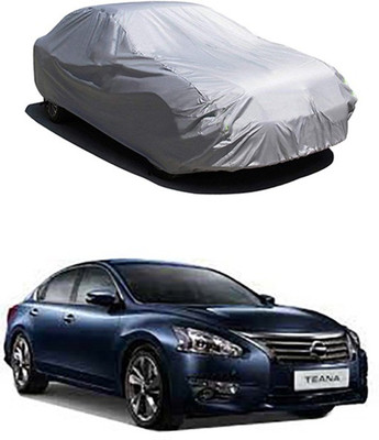 Kuchipudi Car Cover For Nissan Teana (Without Mirror Pockets)(Silver)