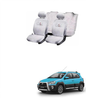 JMJW & SONS Cotton Car Seat Cover For Toyota Etios Cross(All Detachable Headrest, Without Back Seat Arm Rest, 5 Seater, 2 Back Seat Head Rests)