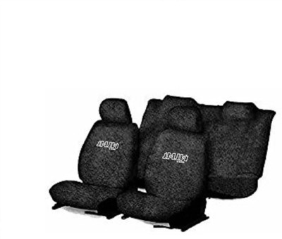 JMJW & SONS Cotton Car Seat Cover For Honda WRV(Front Detachable Headrest, Without Back Seat Arm Rest, 5 Seater, 2 Back Seat Head Rests)