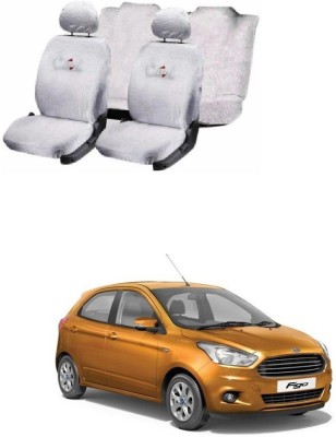 JMJW & SONS Cotton Car Seat Cover For Ford Figo(All Detachable Headrest, Without Back Seat Arm Rest, 5 Seater, 2 Back Seat Head Rests)