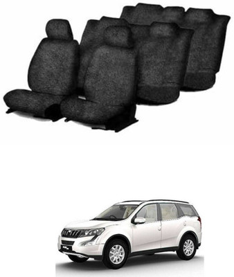 JMJW & SONS Cotton Car Seat Cover For Mahindra XUV 500(All Detachable Headrest, Split Back Seat, With Back Seat Arm Rest, 7 Seater, 2 Back Seat Head Rests)