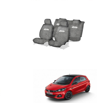 JMJW & SONS Cotton Car Seat Cover For Tata Tiago(All Detachable Headrest, Without Back Seat Arm Rest, 5 Seater, 2 Back Seat Head Rests)