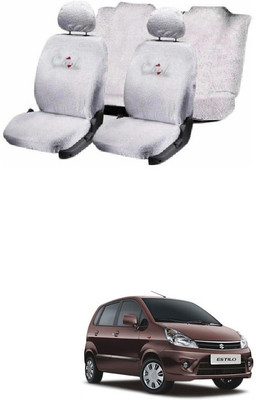JMJW & SONS Cotton Car Seat Cover For Maruti Zen Estilo(All Detachable Headrest, Without Back Seat Arm Rest, 5 Seater, 2 Back Seat Head Rests)