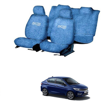 JMJW & SONS Cotton Car Seat Cover For Tata Tigor(NA, Mono Back Seat, With Back Seat Arm Rest, 5 Seater, 3 Back Seat Head Rests)