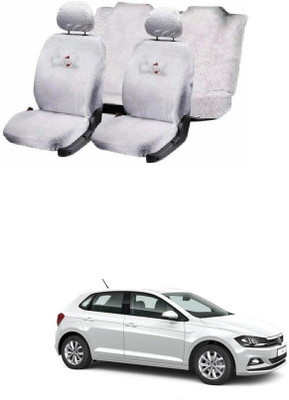 JMJW & SONS Cotton Car Seat Cover For Volkswagen Polo(All Detachable Headrest, Without Back Seat Arm Rest, 5 Seater, 2 Back Seat Head Rests)