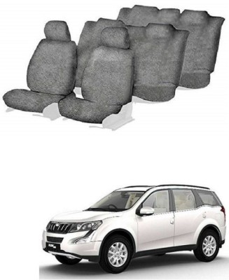 JMJW & SONS Cotton Car Seat Cover For Mahindra XUV 500(All Detachable Headrest, Split Back Seat, With Back Seat Arm Rest, 7 Seater, 2 Back Seat Head Rests)