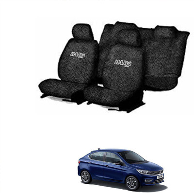 JMJW & SONS Cotton Car Seat Cover For Tata Tigor(NA, Mono Back Seat, With Back Seat Arm Rest, 5 Seater, 2 Back Seat Head Rests)