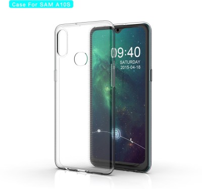 Cooltrend Back Cover for Samsung Galaxy A10s Plain Back Cover(Transparent, Grip Case, Silicon, Pack of: 1)