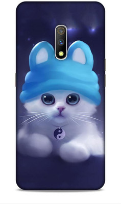 SmashItUp Back Cover for Realme X/Oppo K3 Cat / Animal(Multicolor, Hard Case, Pack of: 1)