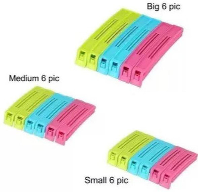 Surbhi Kitchen 1 6 Plastic Sling(Set of 6, Multicolor)