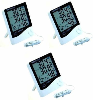 InfraHive Digital White, Black Clock