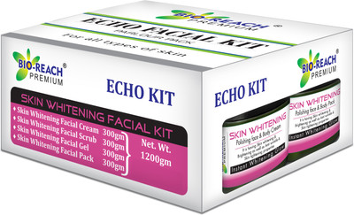 Bio Reach SKIN WHITENING FACIAL KIT ECHO(4 x 300 ml)