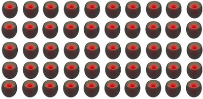 BBS DEAL Premium Quality Silicon and Light weight Ear Tips For All Men & Women ( Pack Of 25 Pair) ( 50 Pcs) Silicone replacement In The Ear Headphone Cushion(Pack of 50, Red, Grey) BBS DEAL Premium Quality Silicon and Light weight Ear Tips For All Men & Women ( Pack Of 25 Pair) ( 50 Pcs) Silicone replacement In The Ear Headphone Cushion(Pack of 50, Red, Grey)