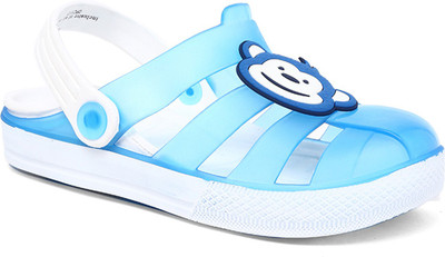 Bubblegummers Boys Slip-on Clogs(Blue , 8 - 9 Years)