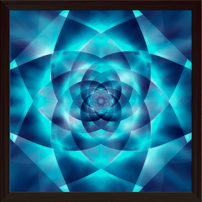 Artzfolio Digital Reprint 7 inch x 7 inch Painting(With Frame)