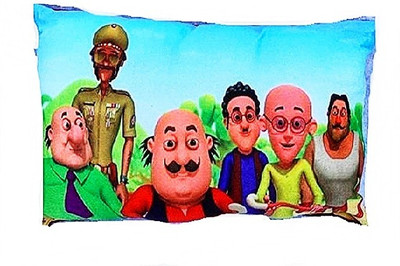 kumar creation Cotton Sleeping Pillow Pack of 1 Toons & Characters(Multicolor)