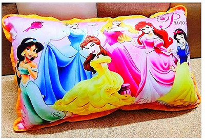 kumar creation Cotton Toons & Characters Sleeping Pillow Pack of 1(Pink)