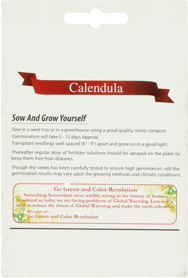 CYBEXIS Calendula Orange Beauty Seed(50 per packet)