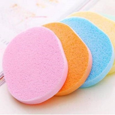 PINNER 4pcs Facial Sponge Natural Reusable Soft Cleansing Sponge