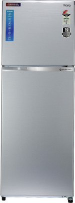 MarQ by Flipkart 338 L Frost Free Double Door 2 Star (2020) Refrigerator(Dark Steel, 340JF2MQDS)