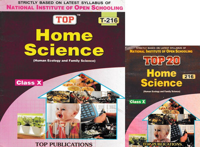 Top Nios Home Science T-216 With Top20 Home Science For Class 10th (Set Of 2 Books)(PaperBook, Top Publications)