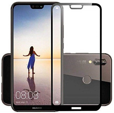 INFINITYWORLD Edge To Edge Tempered Glass for Huawei P20 Lite(Pack of 1)