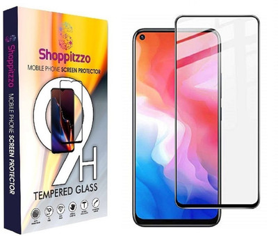 Shoppitzzo Edge To Edge Tempered Glass for Xiaomi Mi 10T (5G)::11D,9H,Oleophobic Coated,Anti Scratch,with easy installation kit (Colour-Black)(Pack of 1)