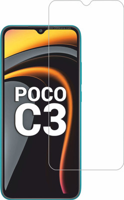 Vatsin Screen Guard for Poco C3(Pack of 1)