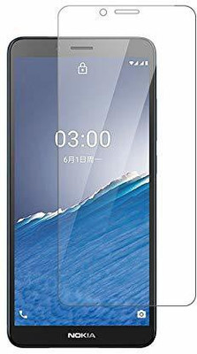Bodoma Tempered Glass Guard for Nokia C3(Pack of 1)