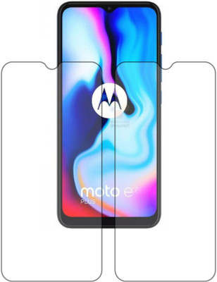 VAlight Tempered Glass Guard for MOTOROLA MOTO E7 PLUS(Pack of 2)