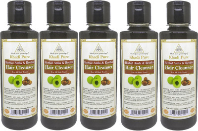 Khadi Pure Gramodyog HERBAL AMLA & REETHA Hair Cleanser Men & Women (1050 ml)(1050 ml)