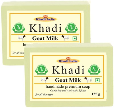 Premium Khadi Goat Milk Soap(2 x 125 g)