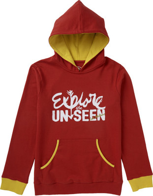 Cub McPaws Full Sleeve Graphic Print Boys Sweatshirt