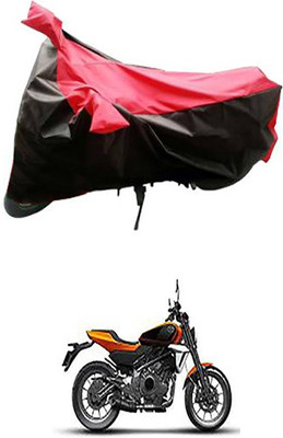 Autogard Two Wheeler Cover for Harley Davidson(Red, Blue)