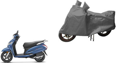 RPSENTTERPR Waterproof Two Wheeler Cover for Honda(Activa 125, Grey)