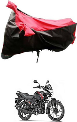 Blossom Trendz Two Wheeler Cover for Suzuki(Sling Shot, Red, Black)