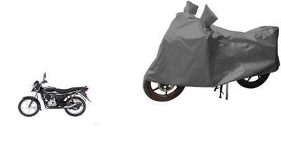 RPSENTTERPR Waterproof Two Wheeler Cover for Bajaj(Platina 100 DTS-i, Grey)