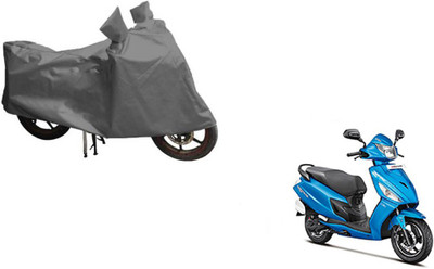 MOTOWORLD Waterproof Two Wheeler Cover for Hero(Maestro Edge, Grey)
