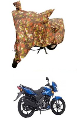 Blossom Trendz Two Wheeler Cover for TVS(Flame SR125, Multicolor)