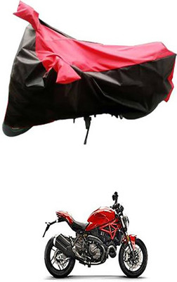 Blossom Trendz Two Wheeler Cover for Ducati(Monster 821, Red, Blue)