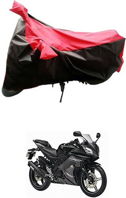 Autogard Two Wheeler Cover for Yamaha(Red, Blue)