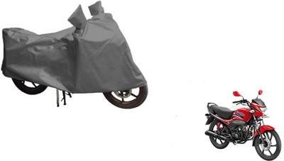 MOTOWORLD Waterproof Two Wheeler Cover for Hero(Xtreme Sports, Grey)