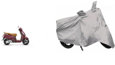 RPSENTTERPR Waterproof Two Wheeler Cover for Suzuki(Access SE, Silver)