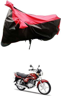 Blossom Trendz Two Wheeler Cover for Suzuki(Heat, Red, Black)