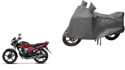 RPSENTTERPR Waterproof Two Wheeler Cover for Honda(CB Shine, Grey)