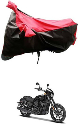 Autogard Two Wheeler Cover for Harley Davidson(Red, Blue)