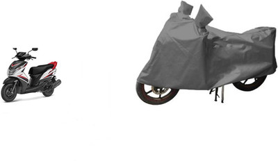 RPSENTTERPR Waterproof Two Wheeler Cover for Yamaha(Ray Z, Grey)