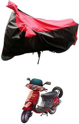 Blossom Trendz Two Wheeler Cover for Kinetic(Red, Blue)