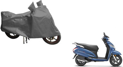 MOTOWORLD Waterproof Two Wheeler Cover for Honda(Activa 125, Grey)