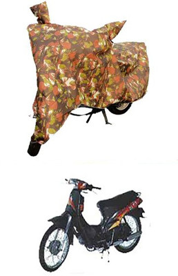 Autogard Two Wheeler Cover for Kinetic(Multicolor)